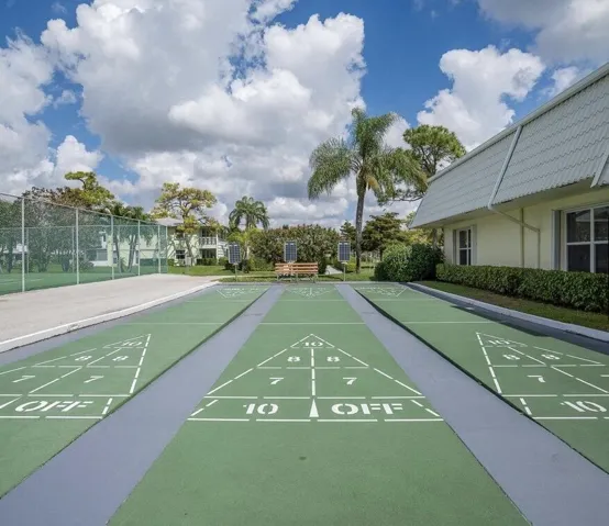 Shuffleboard Court
