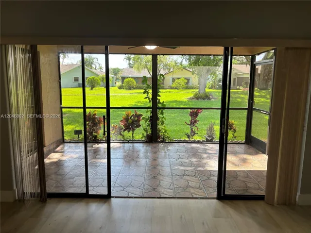 view from family room