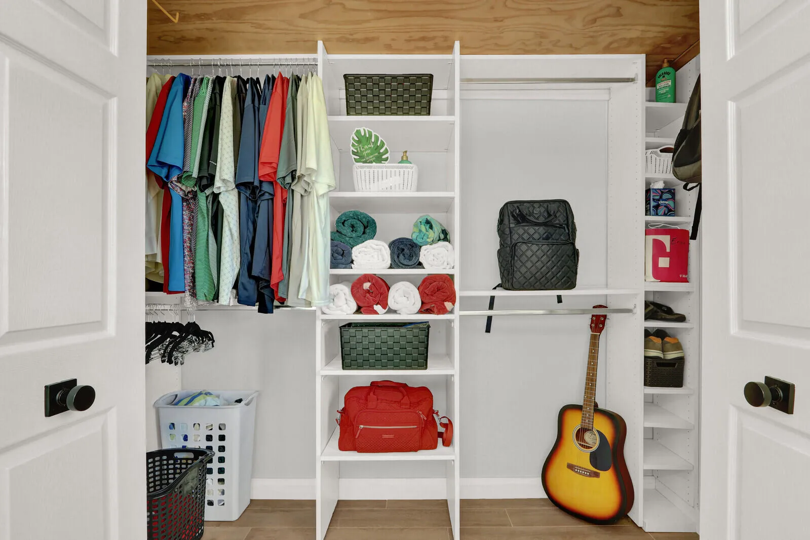 Primary closet