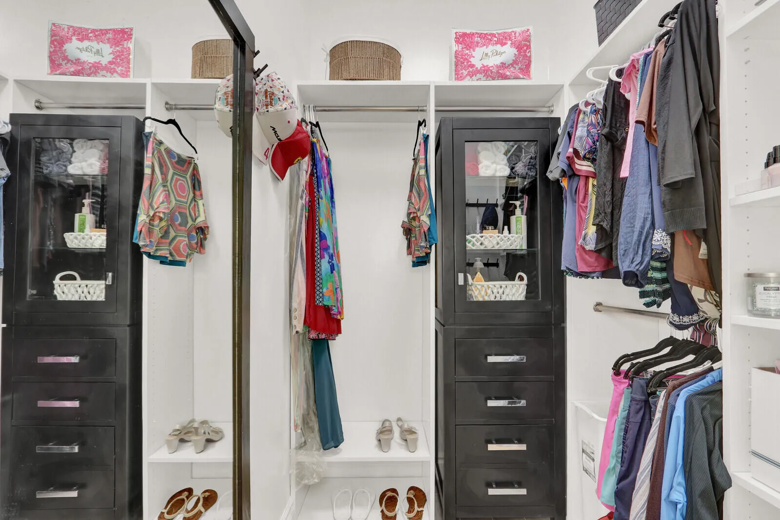Primary walk-in closet