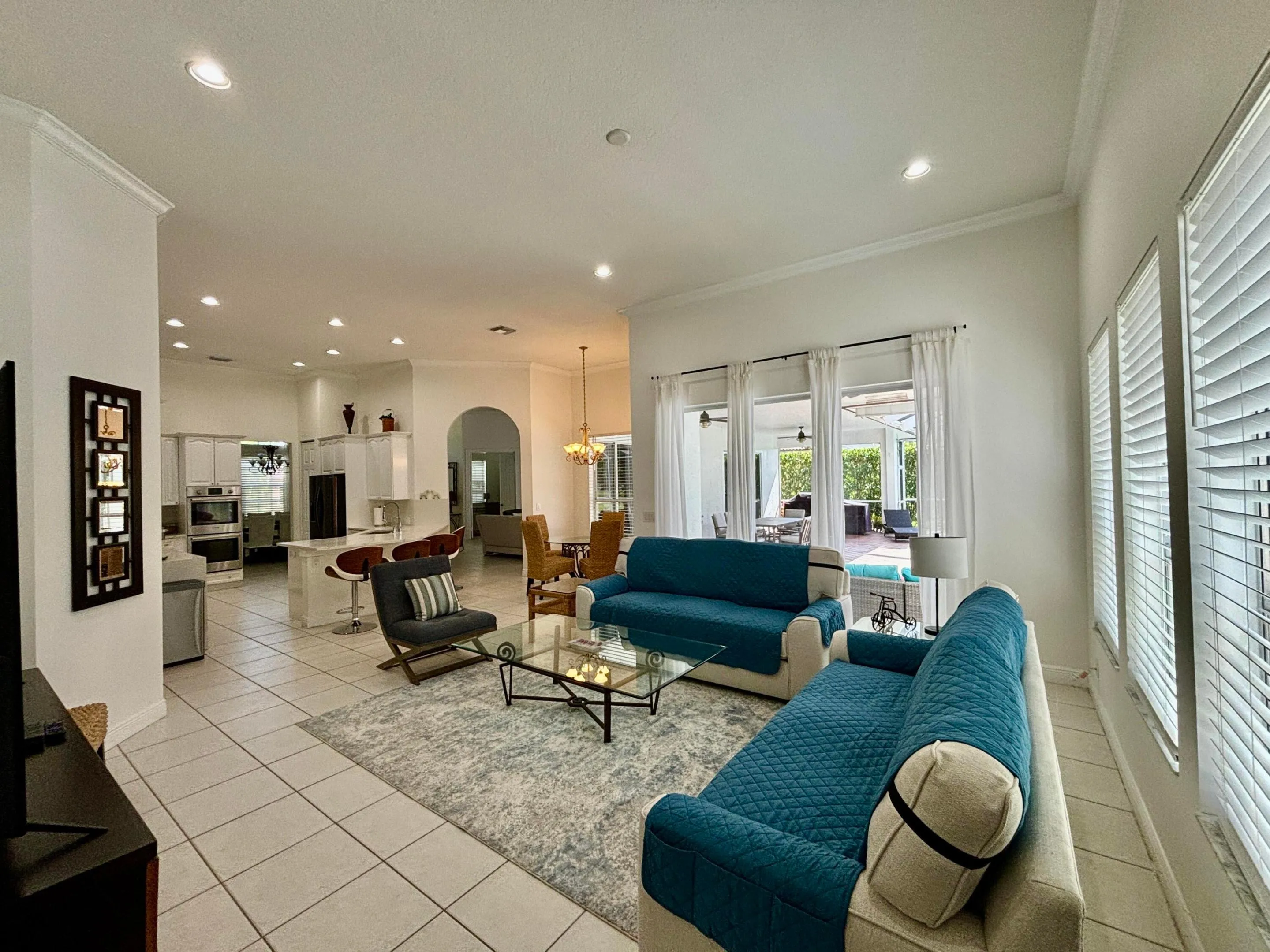 View to Family Room