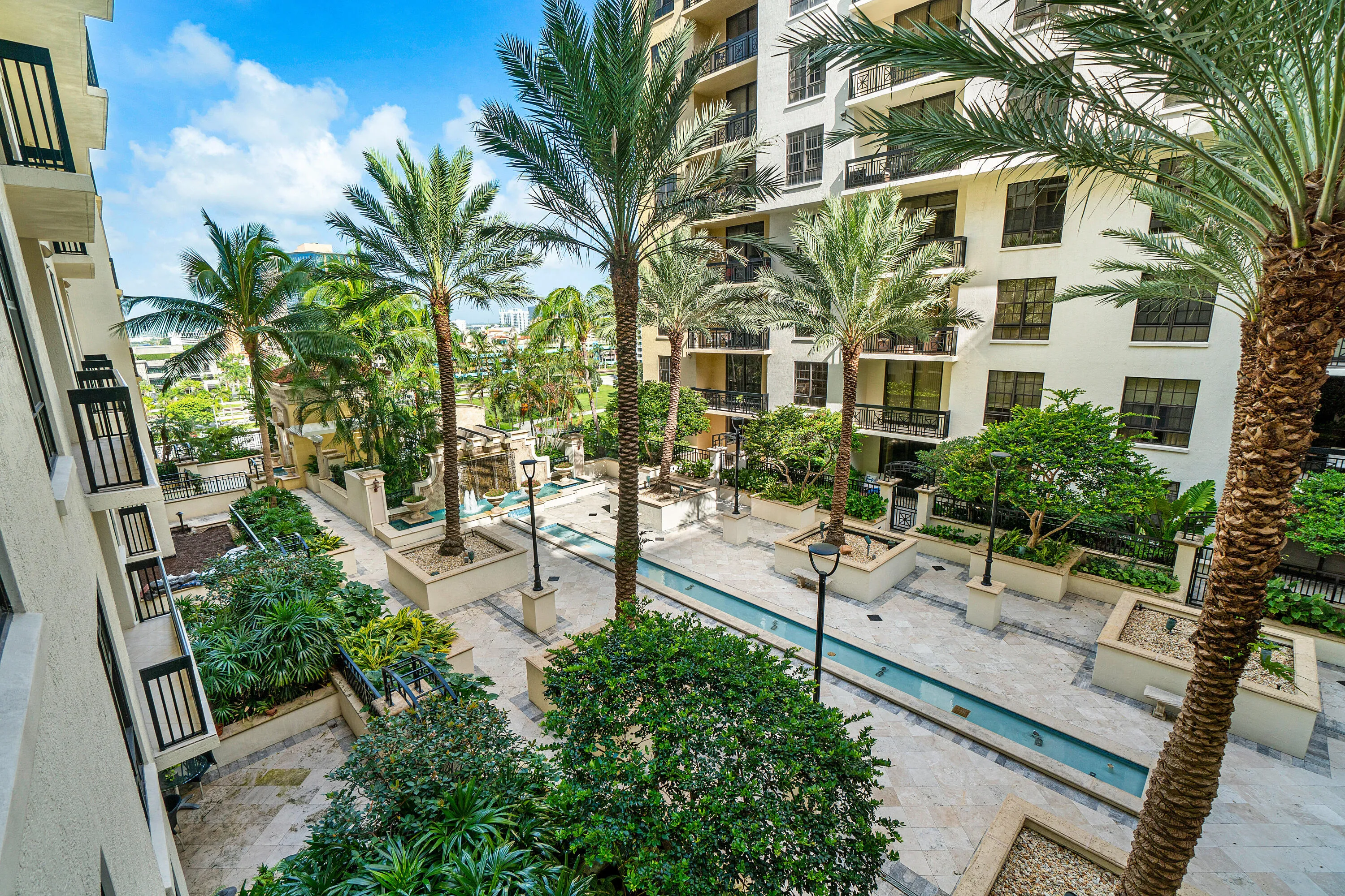Courtyard w/ Fountains