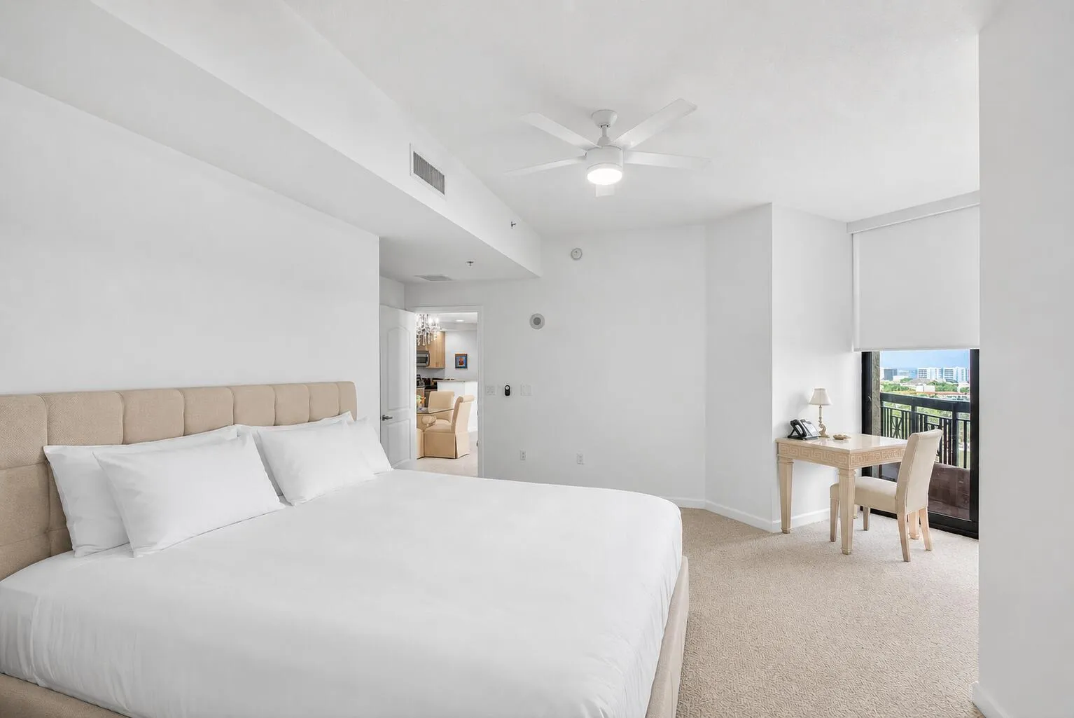 Primary Bedroom Sitting Area & Balcony