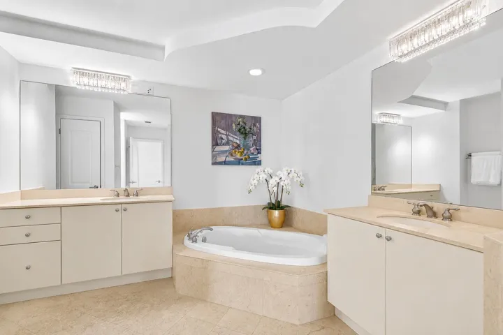 Primary Bathroom Separate Shower & Tub