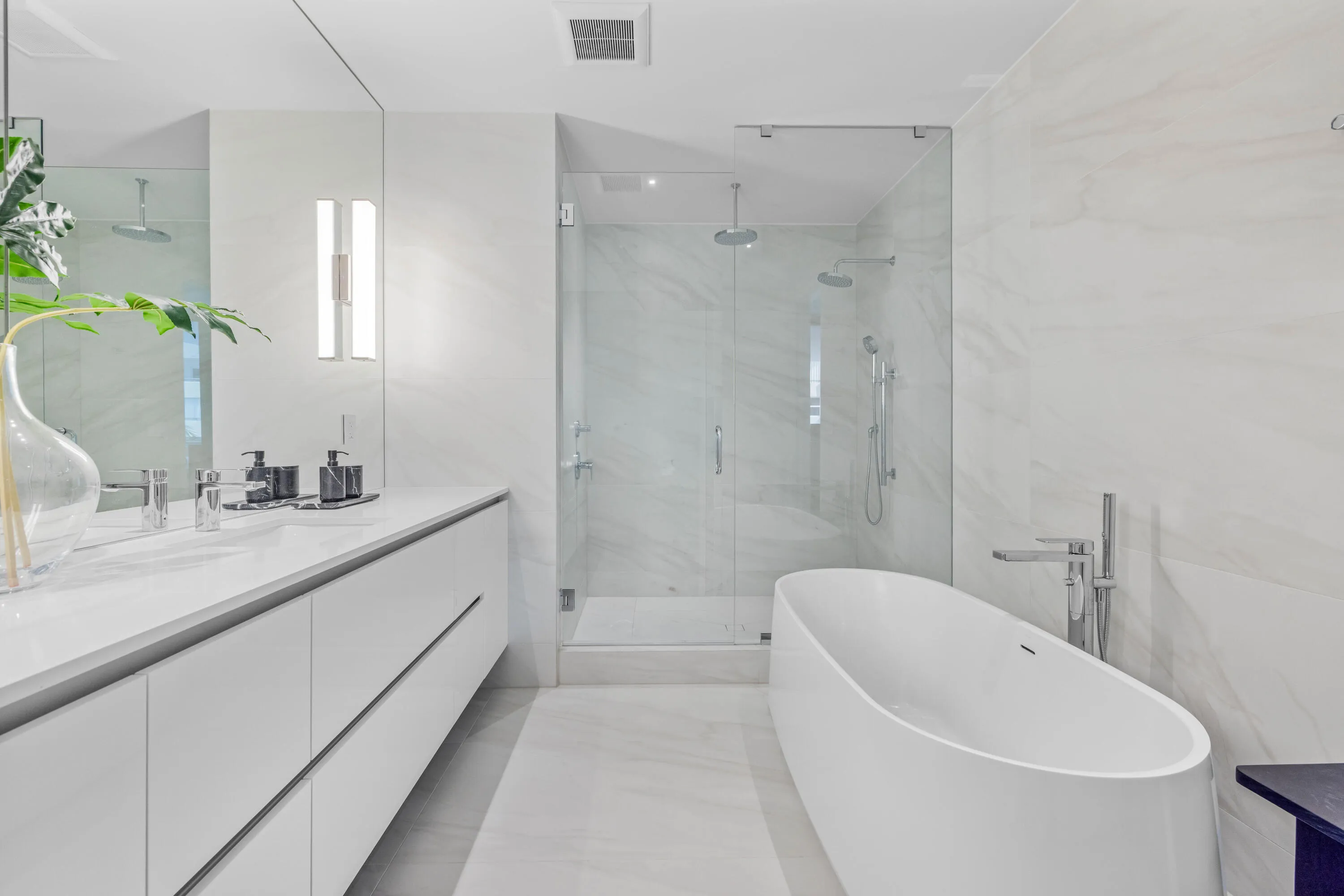 Separate Tub & Shower