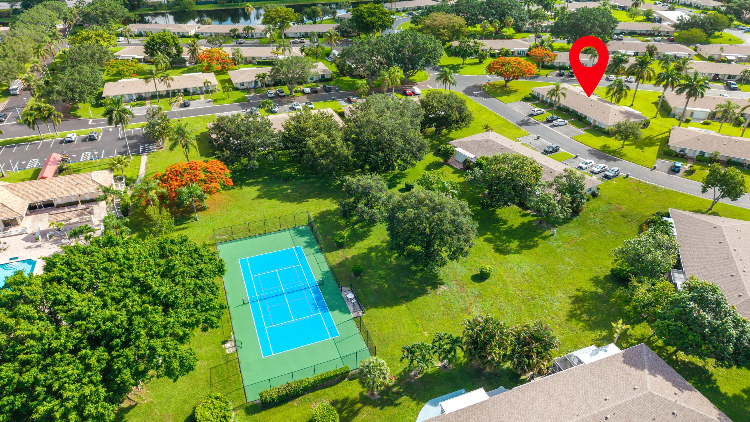 This home is close enough to walk to the clubhouse