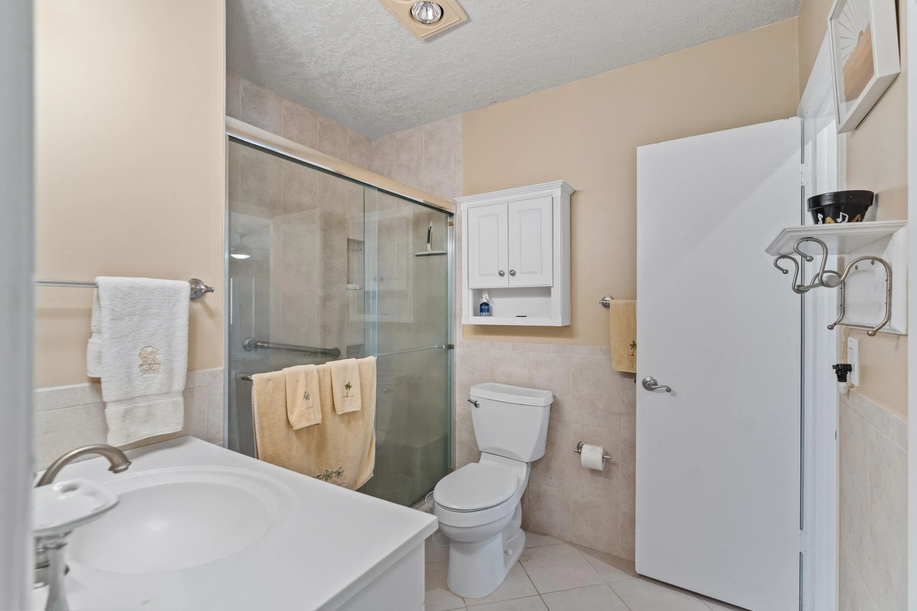 Bathroom with walk-in shower