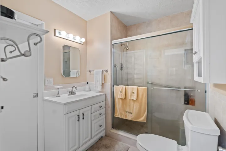 Bathroom with walk-in shower