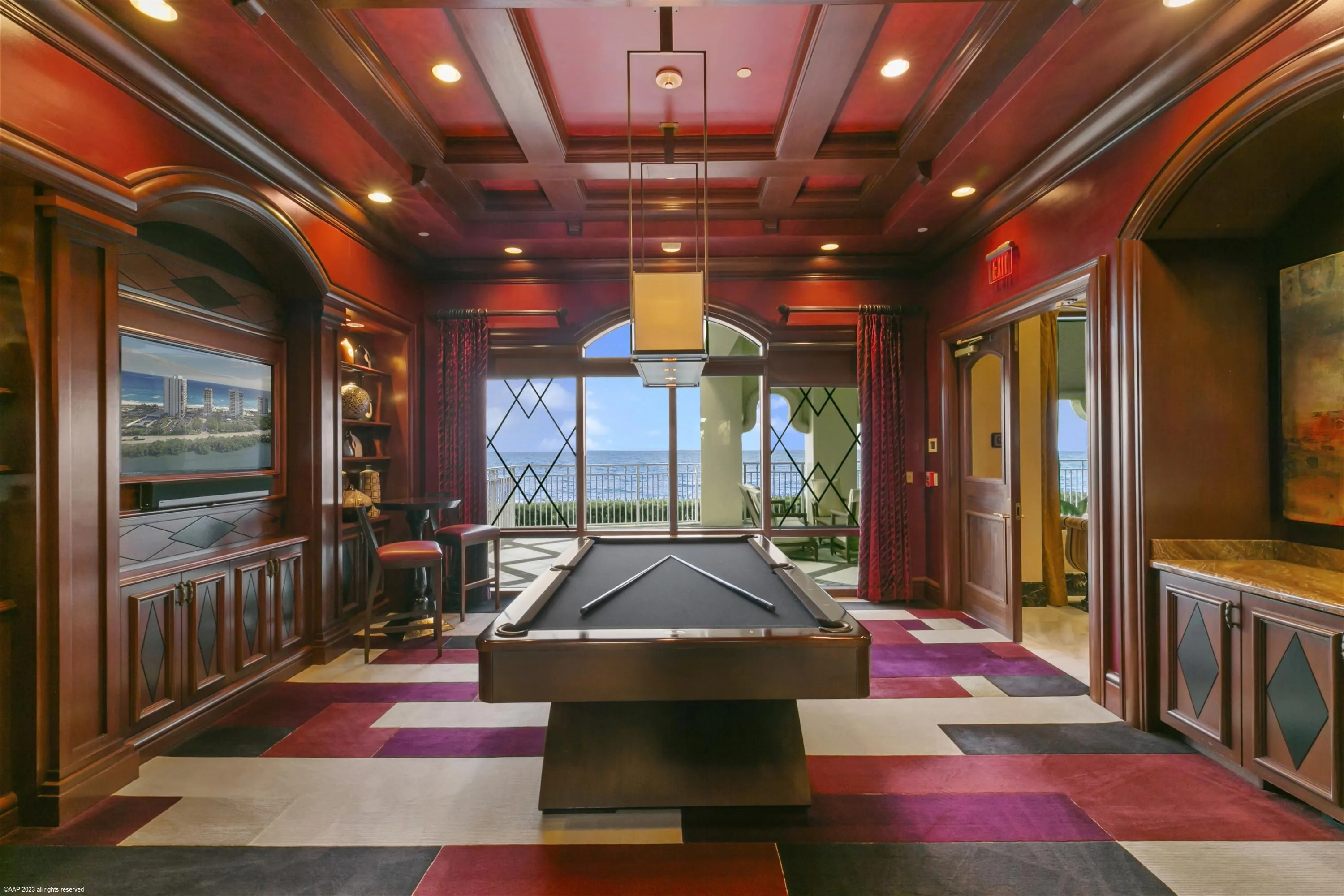 One Singer Island billiards room AAP 202