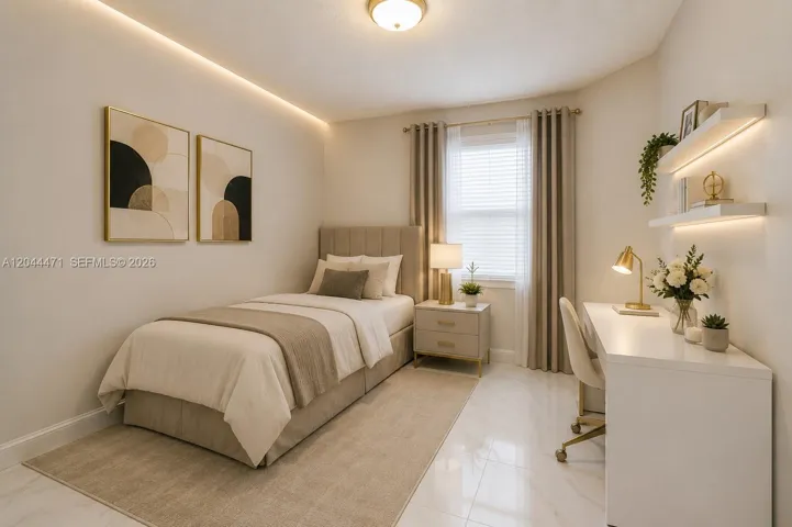 2nd bedroom remodeled with ai