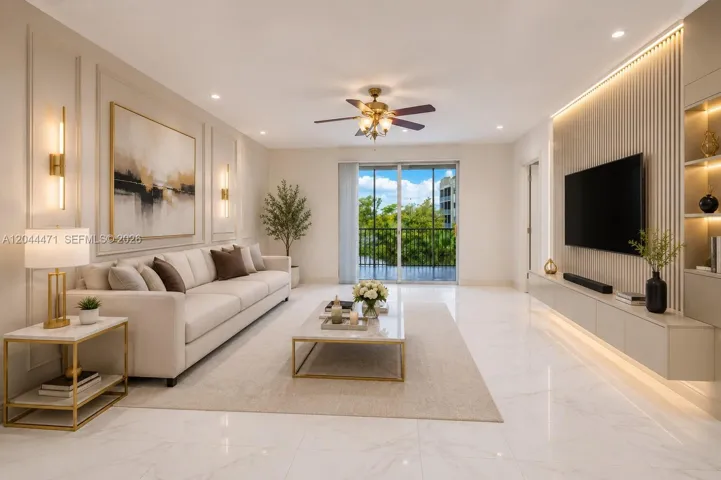Living room remodeled using ai