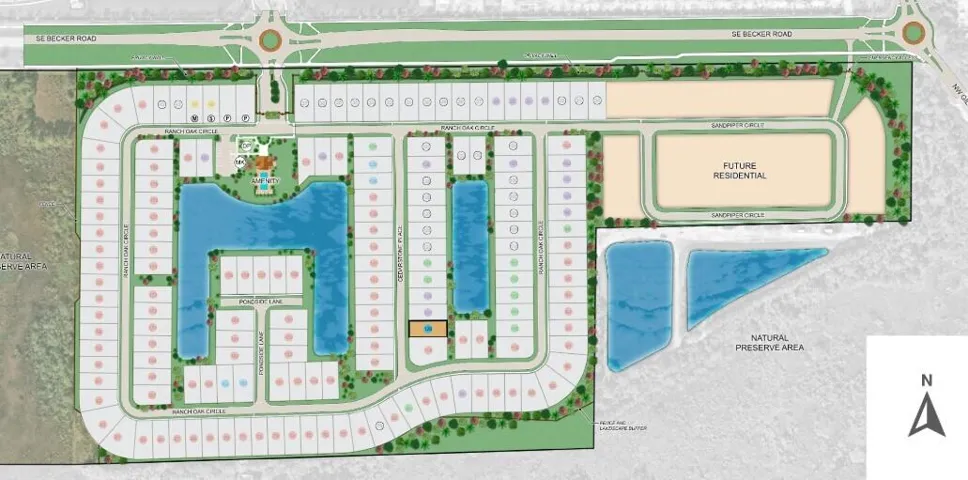 3631 SE Cedarstone Place Site Map