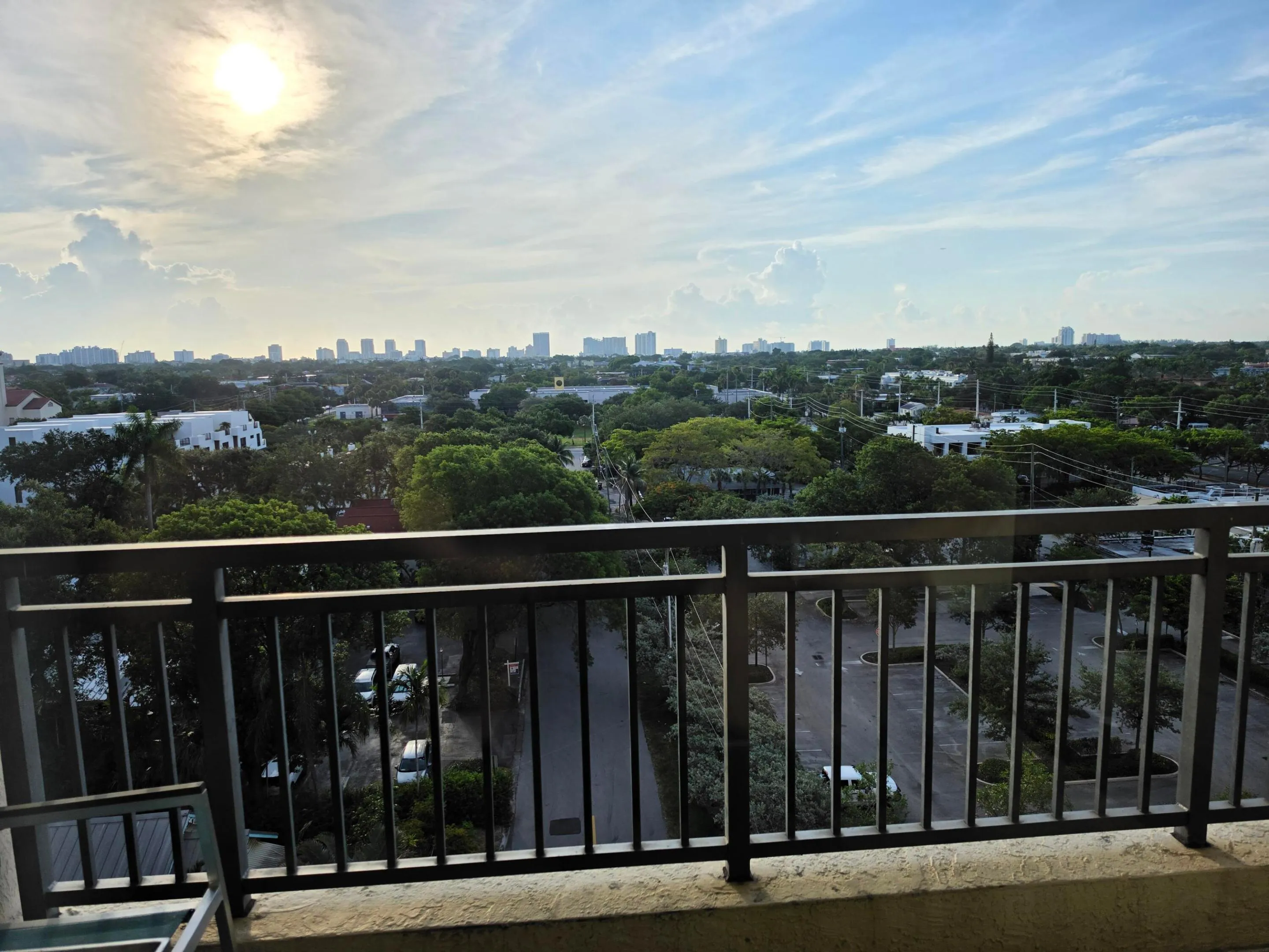 Sunrise view