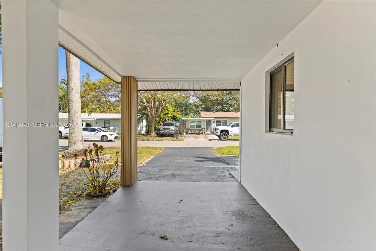 CARPORT PLUS DRIVEWAY