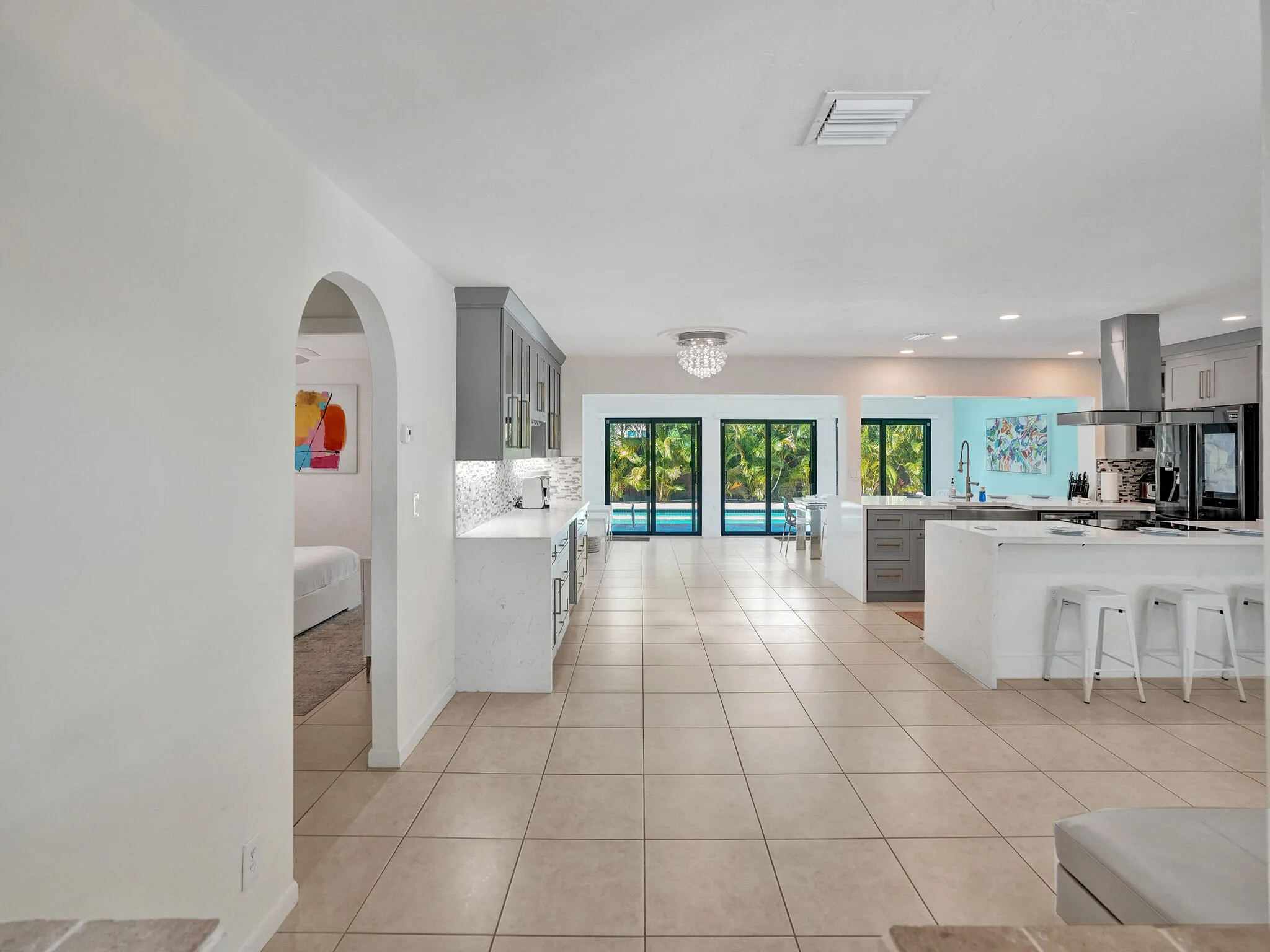 Spacious Open Kitchen