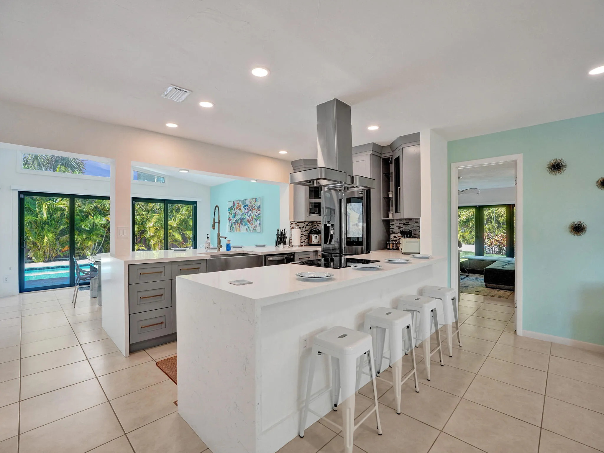 Spacious Open Kitchen