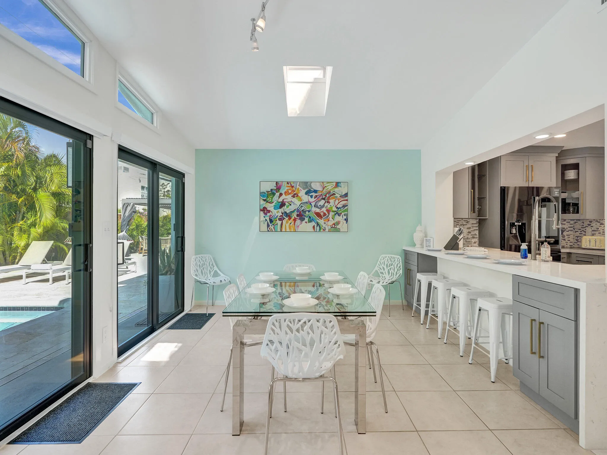 Spacious Open Formal Dining Lounge