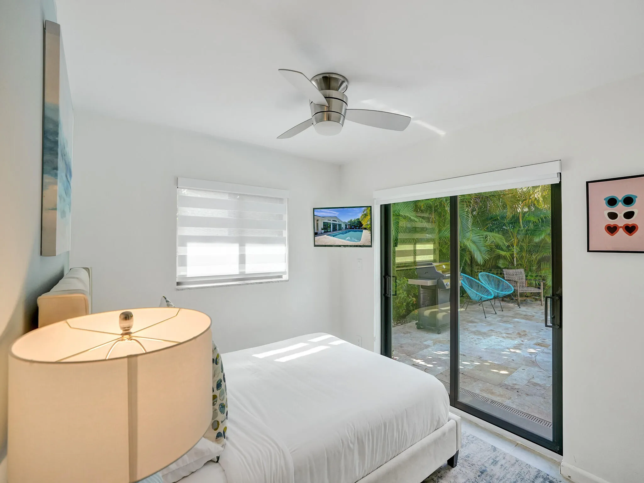 Bedroom Four Overhead View Pool View