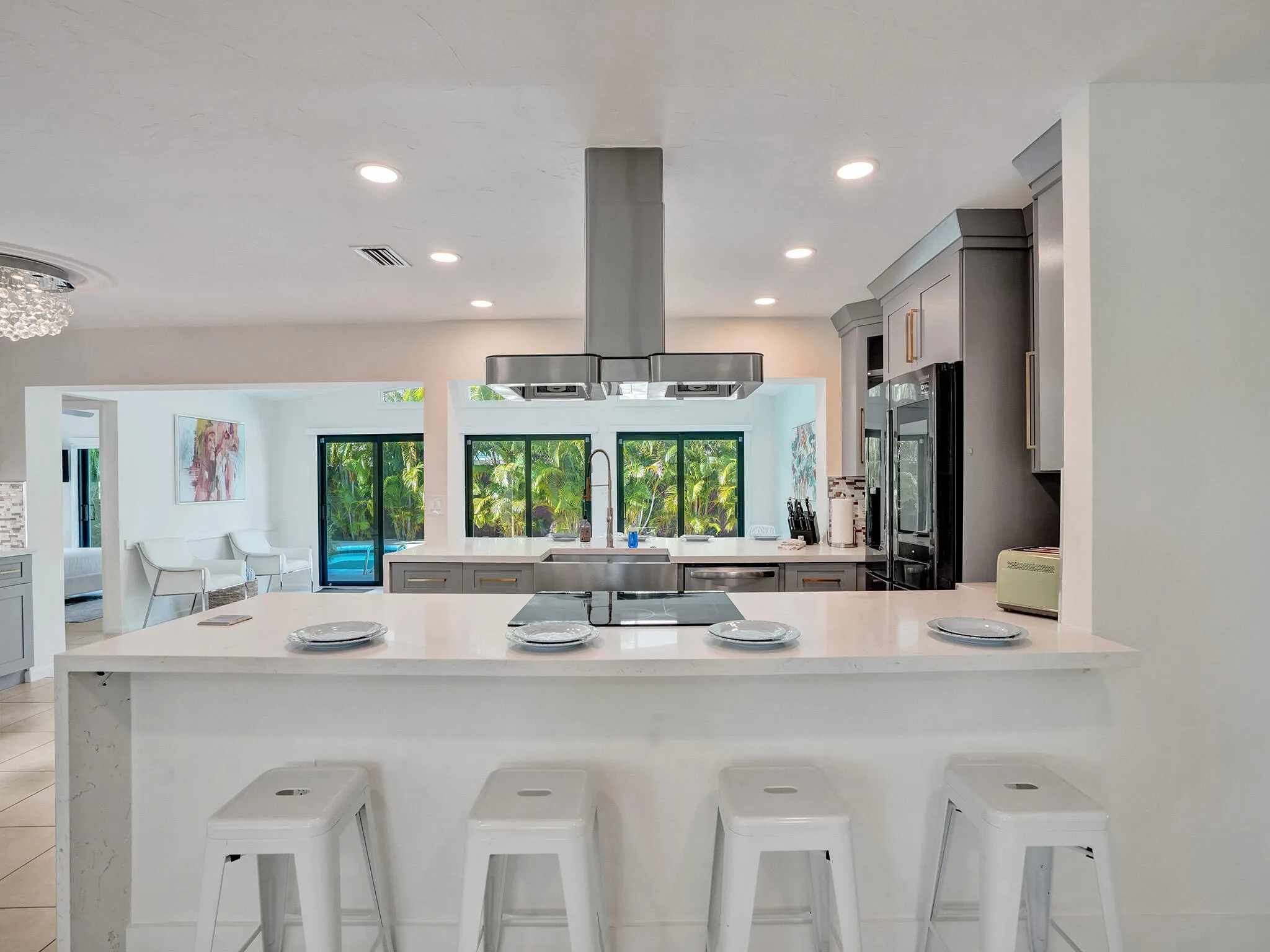 Front Kitchen Barstools