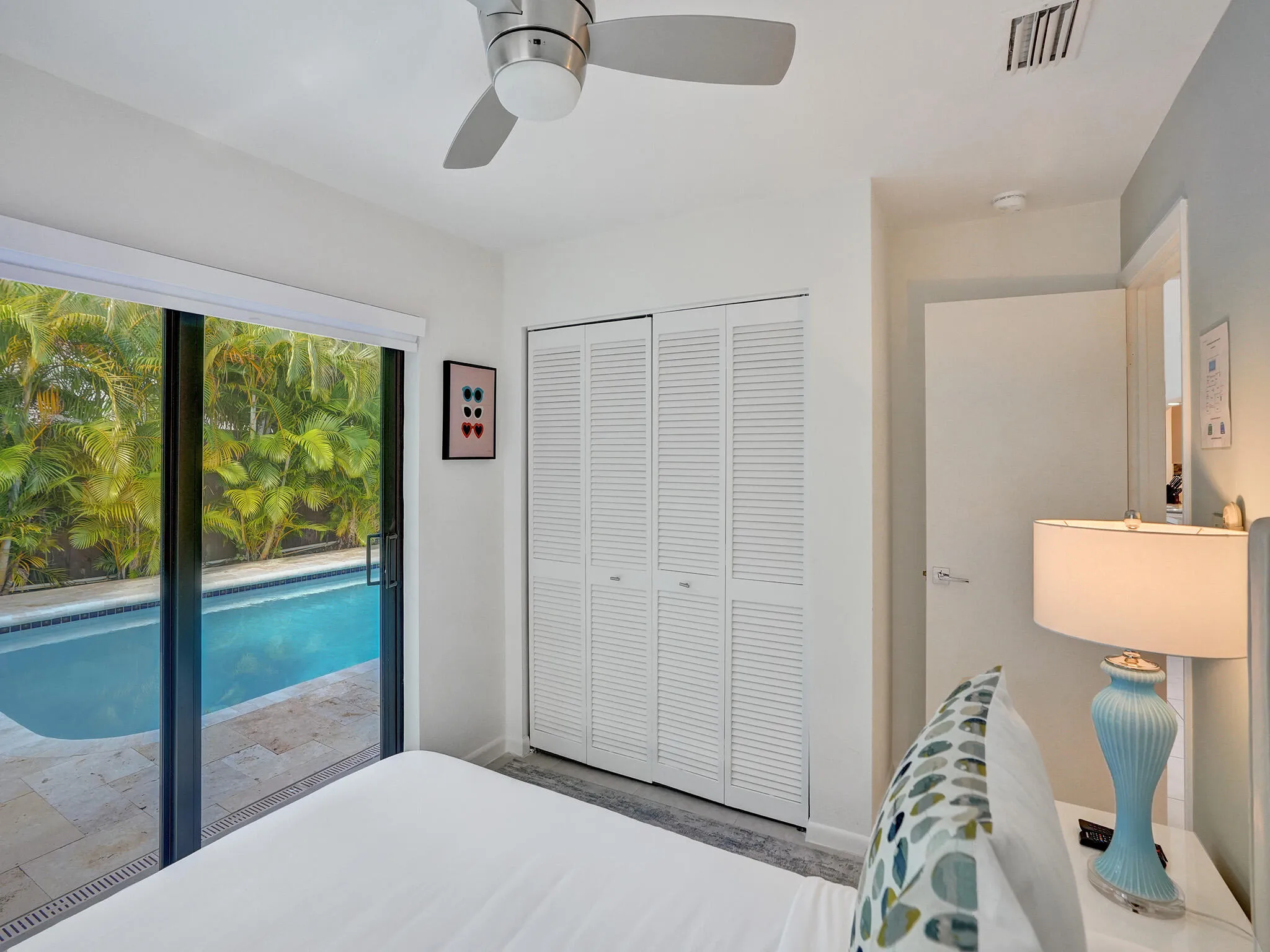 Bedroom Four Pool View