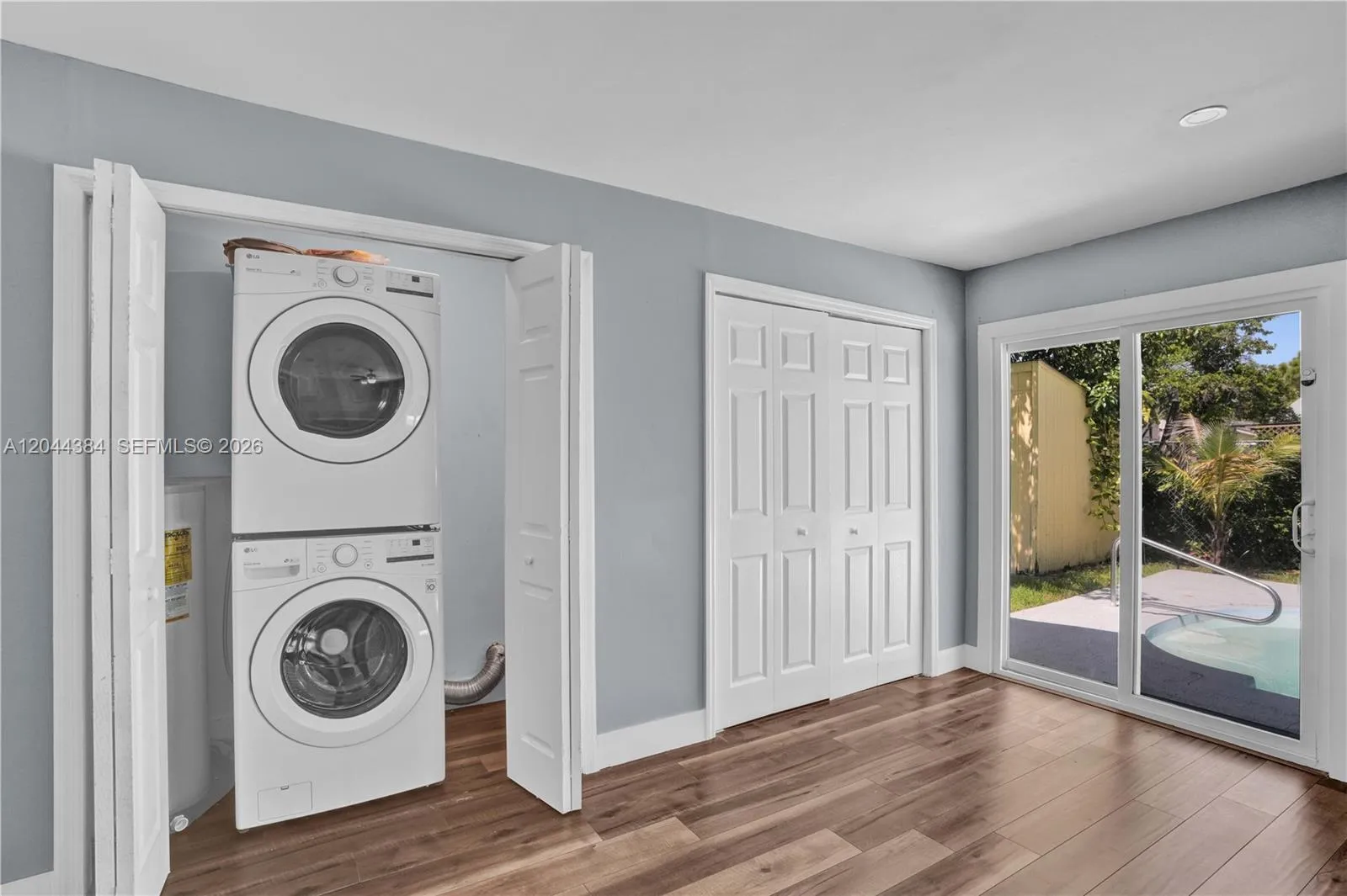 Laundry in Family Room