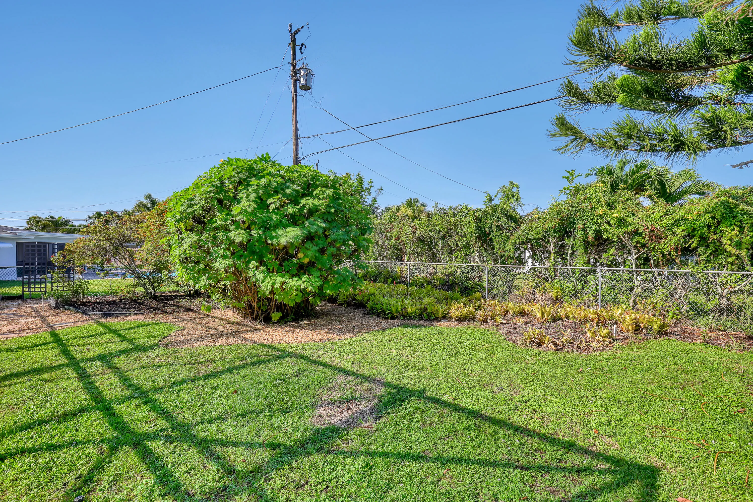 The landscaping is done — all that's left is for you to enjoy the view.