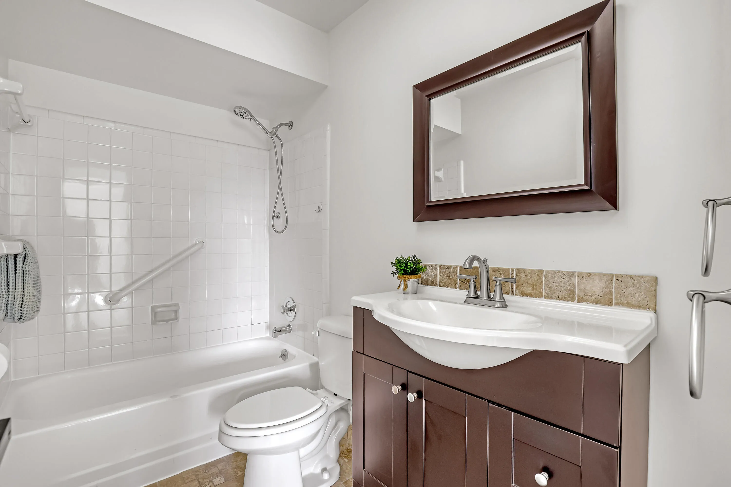 No waiting in line — everyone gets their own space to get ready.