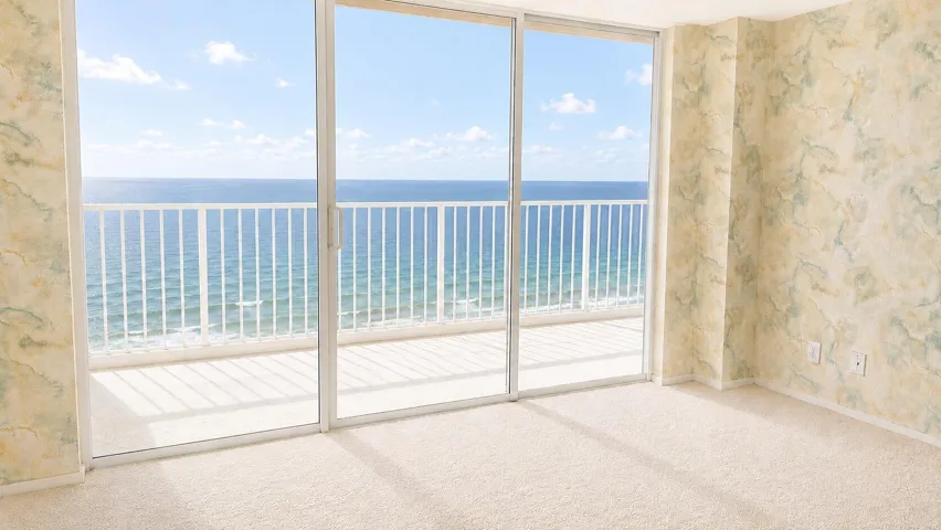Views of the ocean as you awake each day---enhanced photo