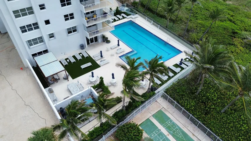Private newly designed pool and deck