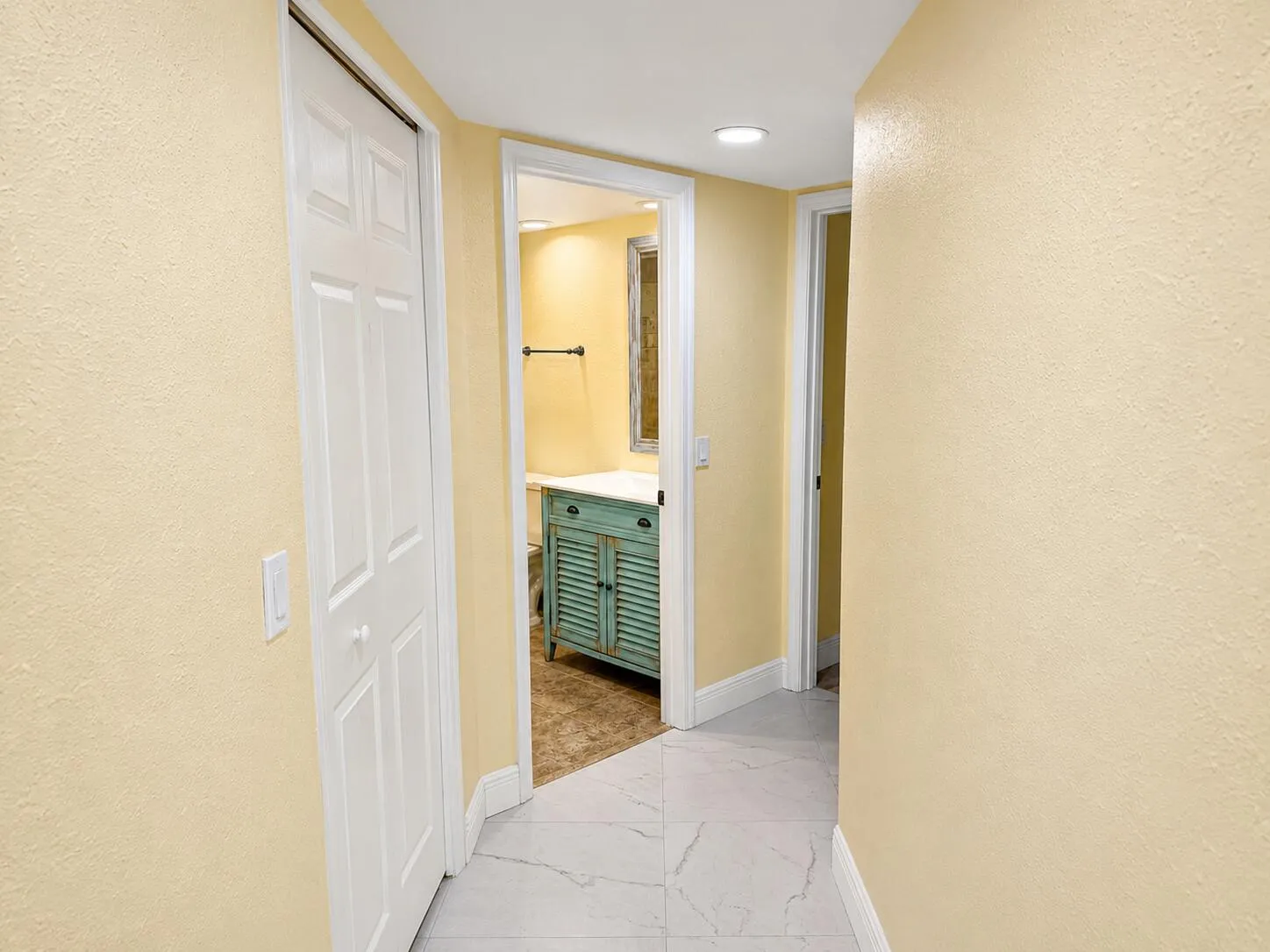 Hallway Leading to Bedroom
