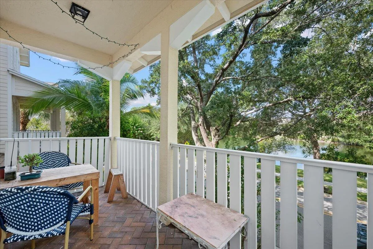 Second Floor Balcony