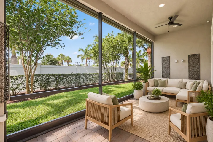 Lanai Virtually Staged