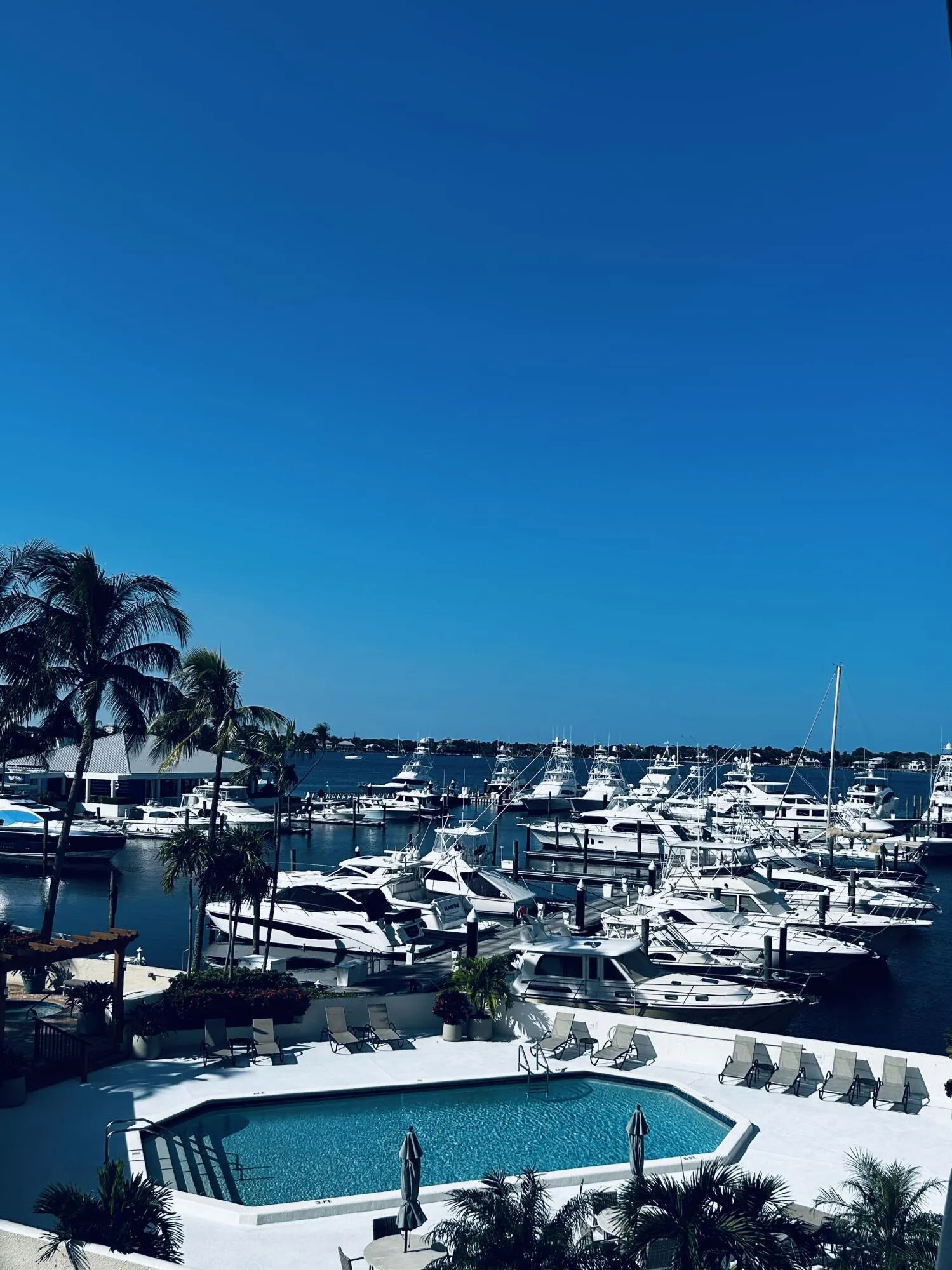 MARINA TOWER POOL/SUMMER KITCHEN VIEW