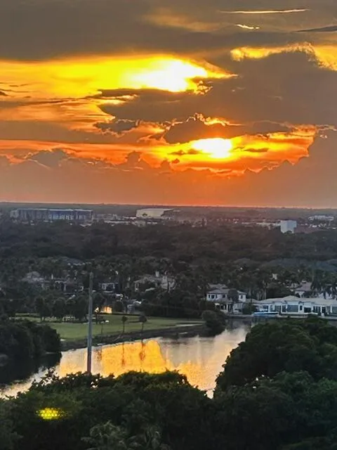 Marina Tower Sunset