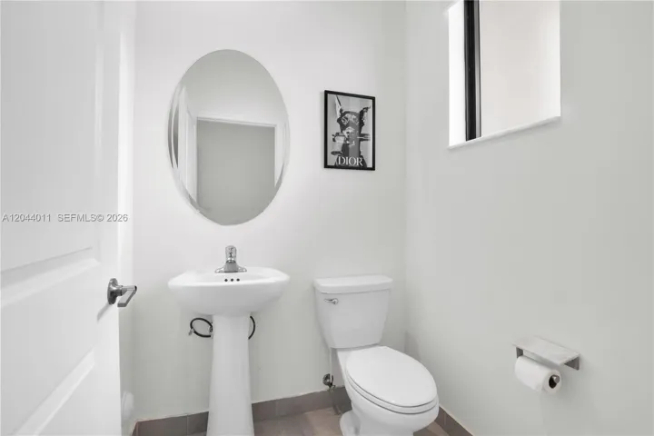 1/2 bath - 1st Floor