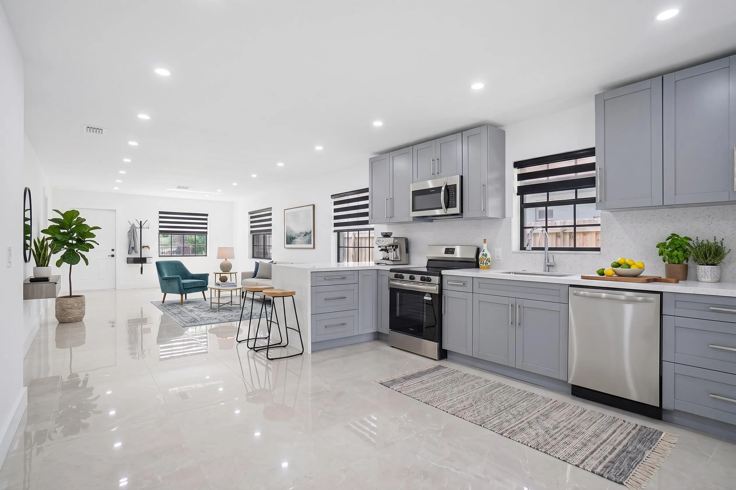 Virtual Staging Kitchen D