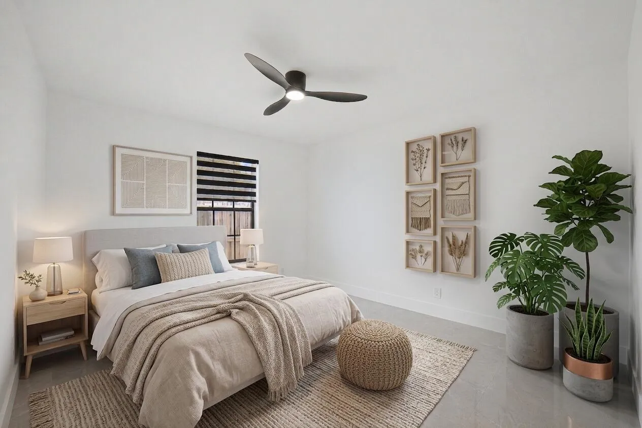 Virtual Staging Bedroom 2