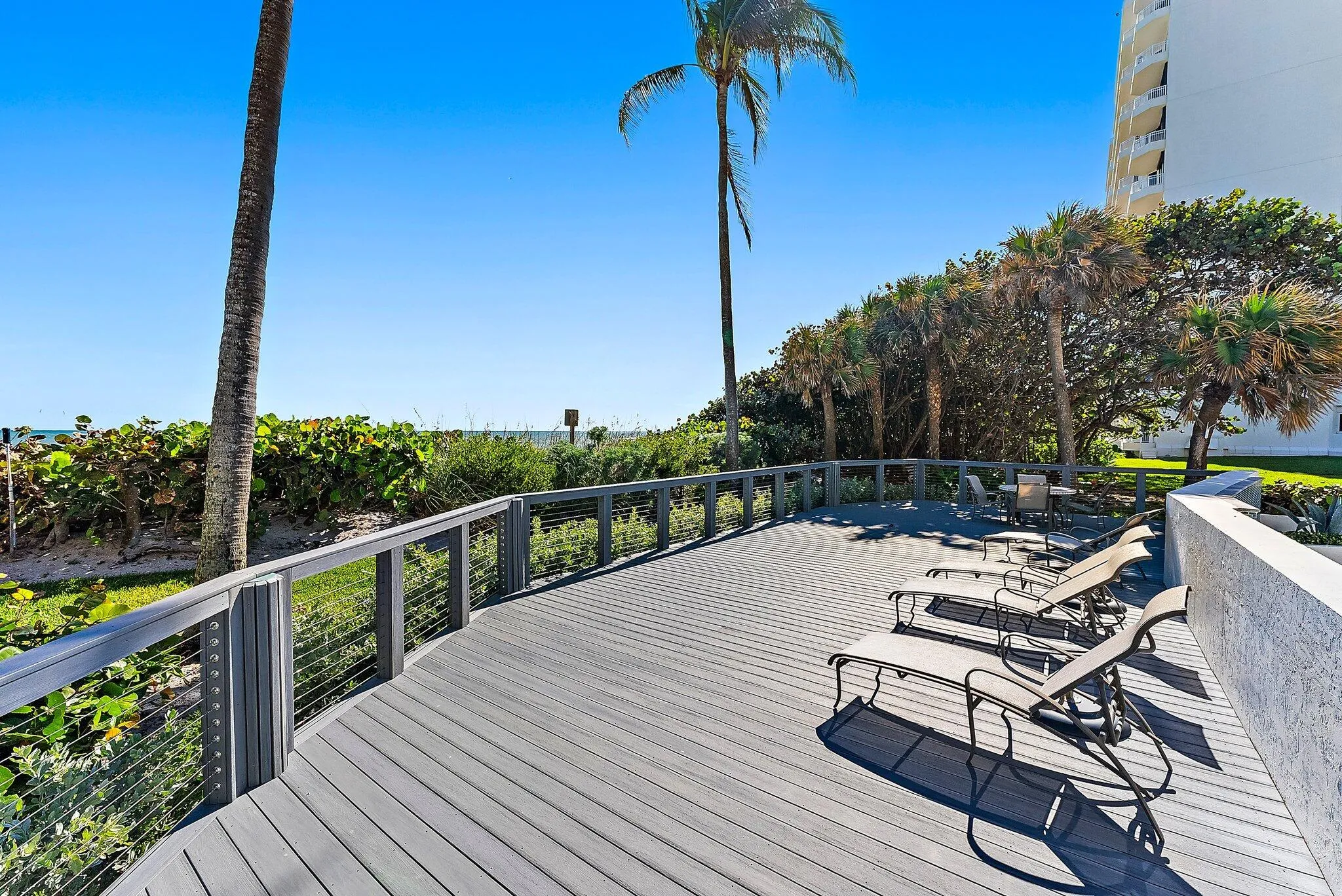 Beachfront Deck