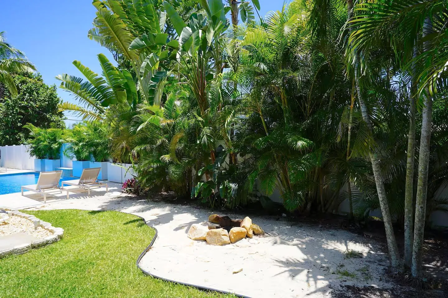 Rear Yard Pool View
