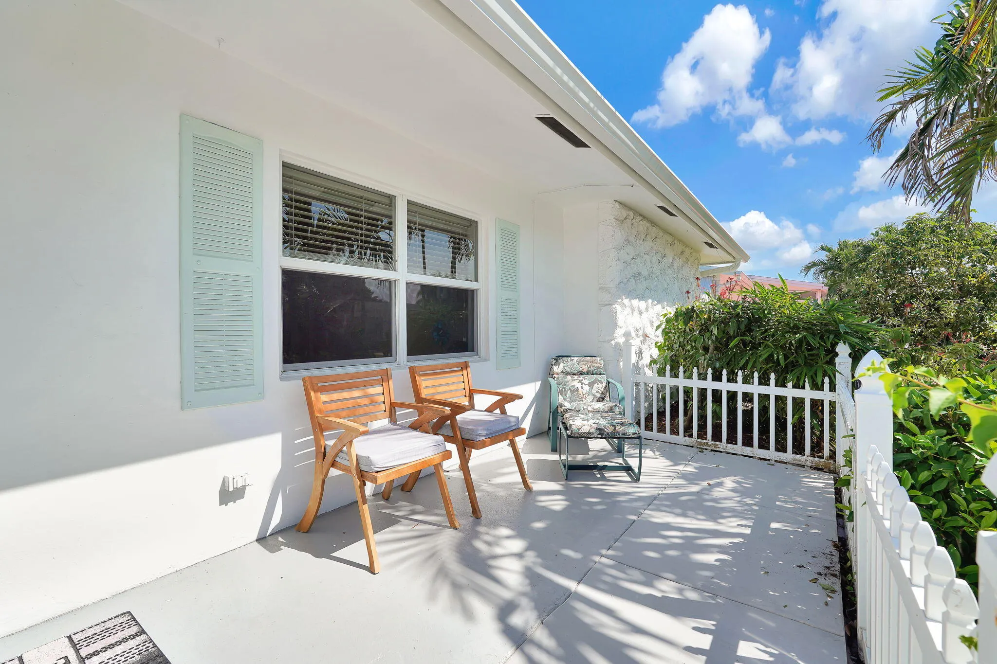Front patio