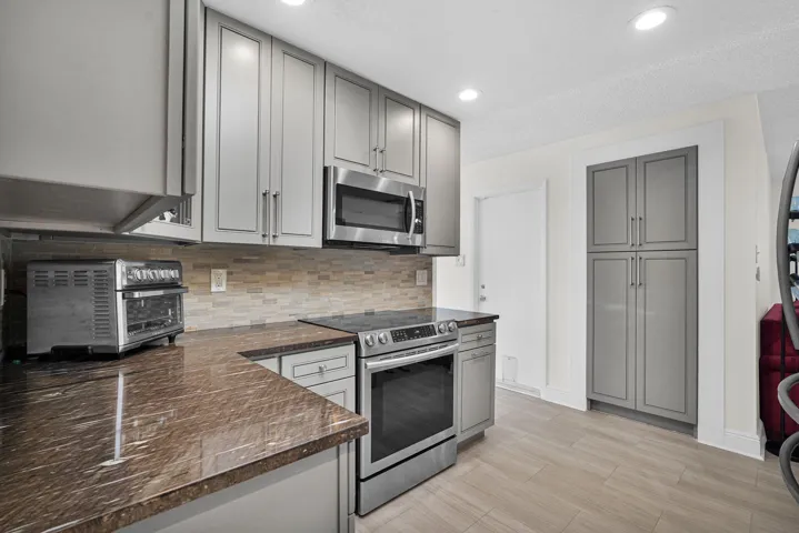 New kitchen with pantry