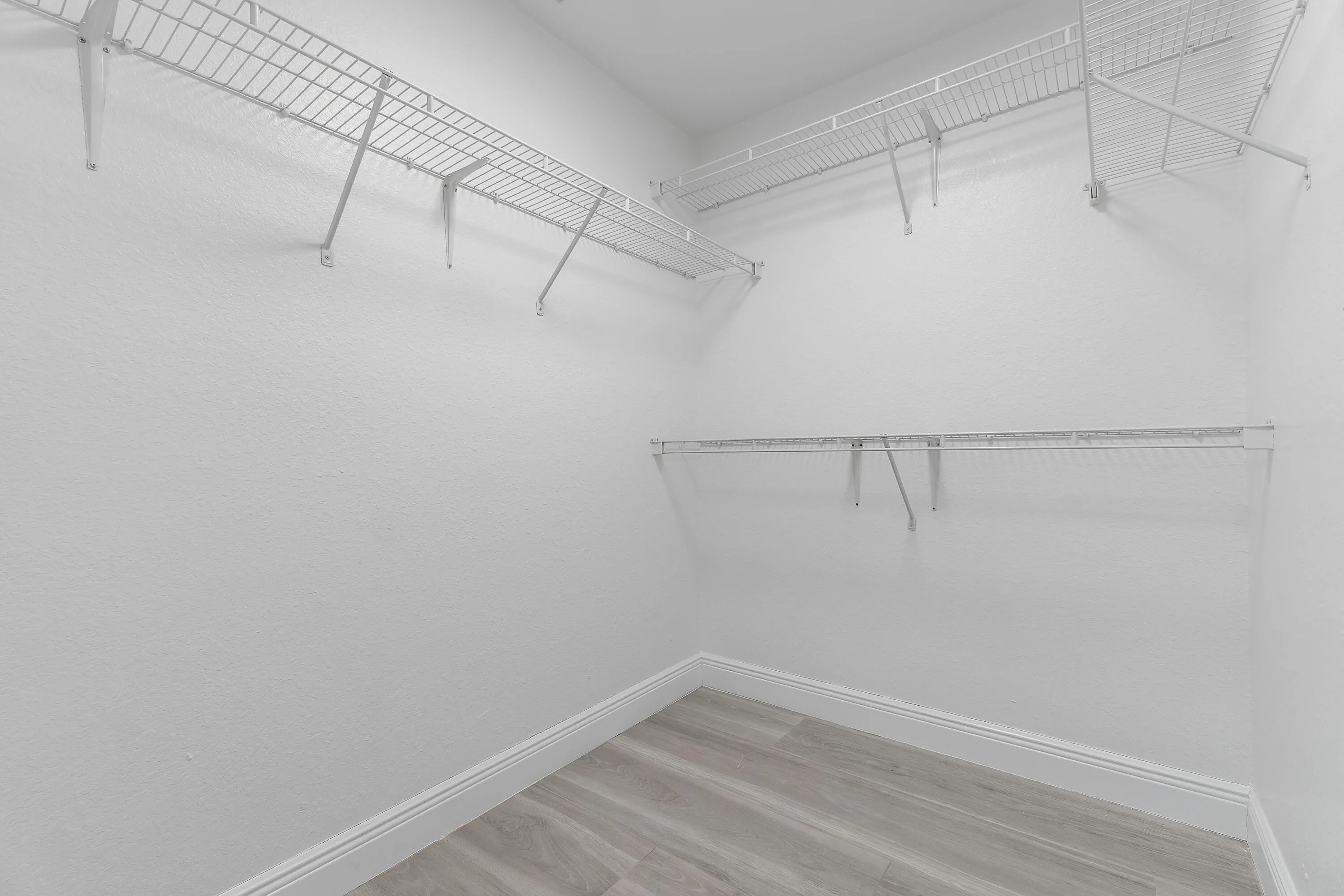 Primary closet