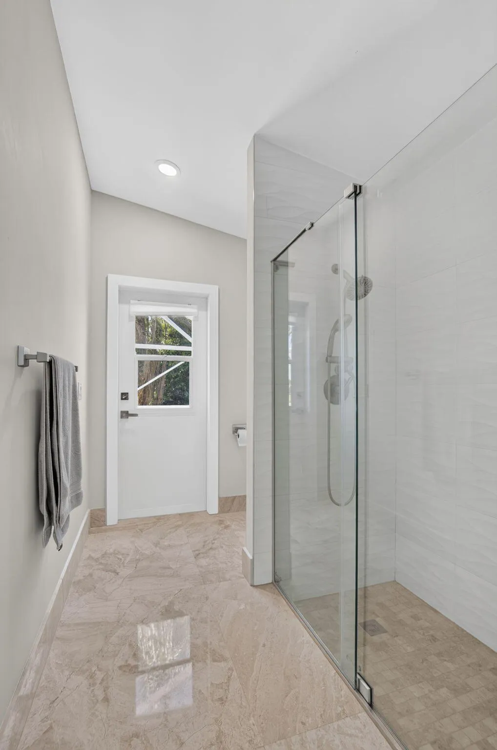 Primary walk in shower