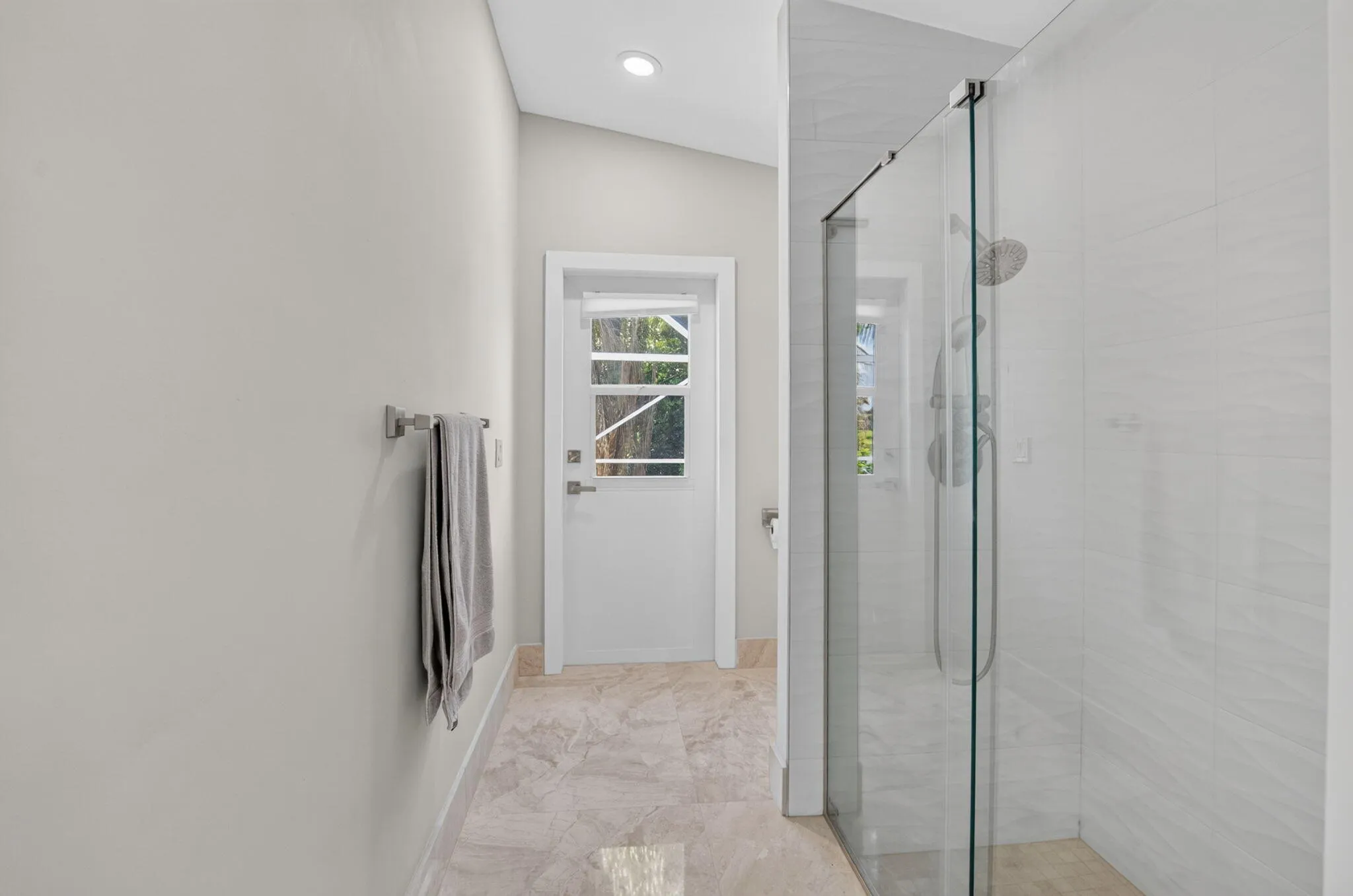 Primary walk in shower