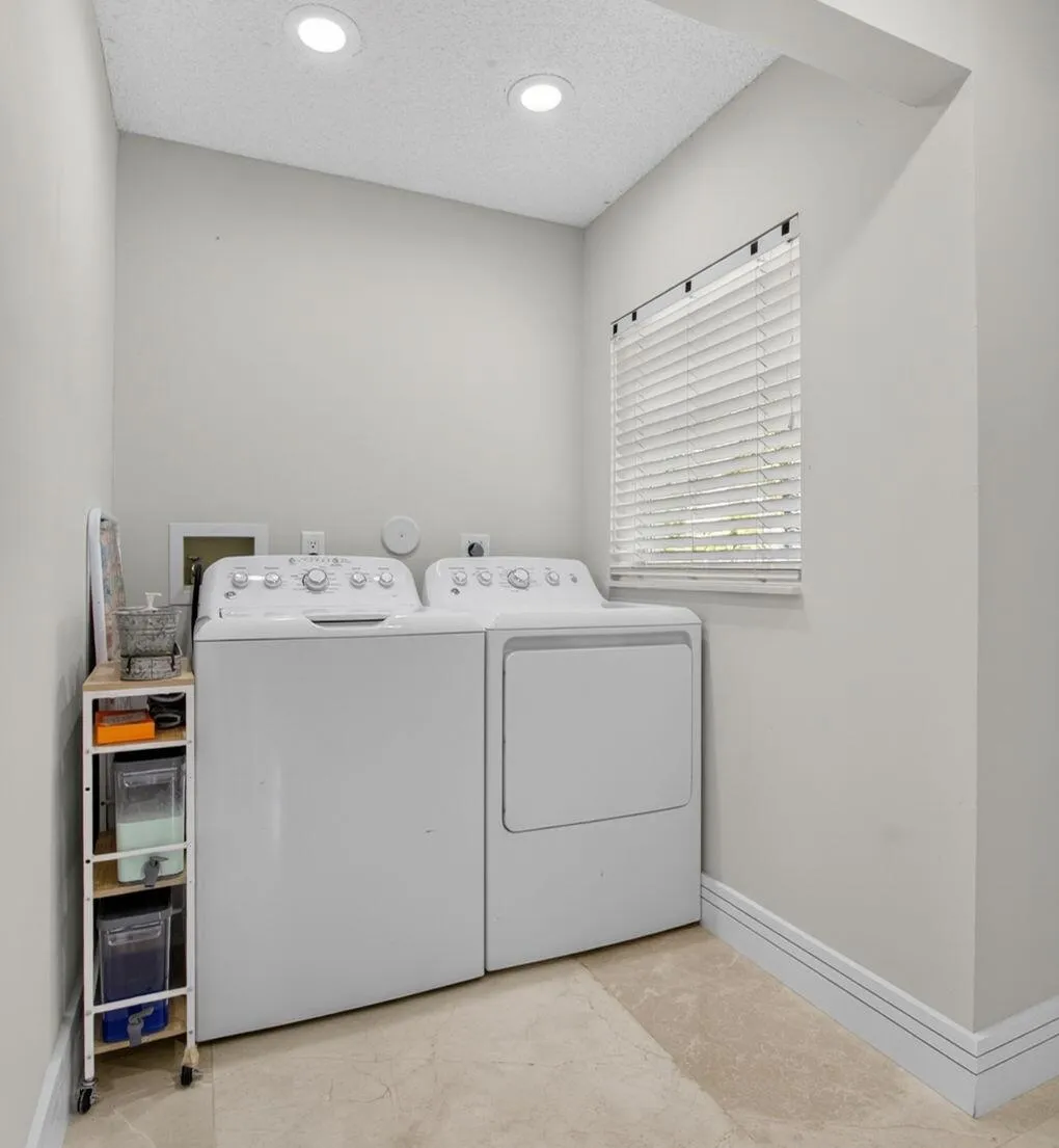 Laundry inside