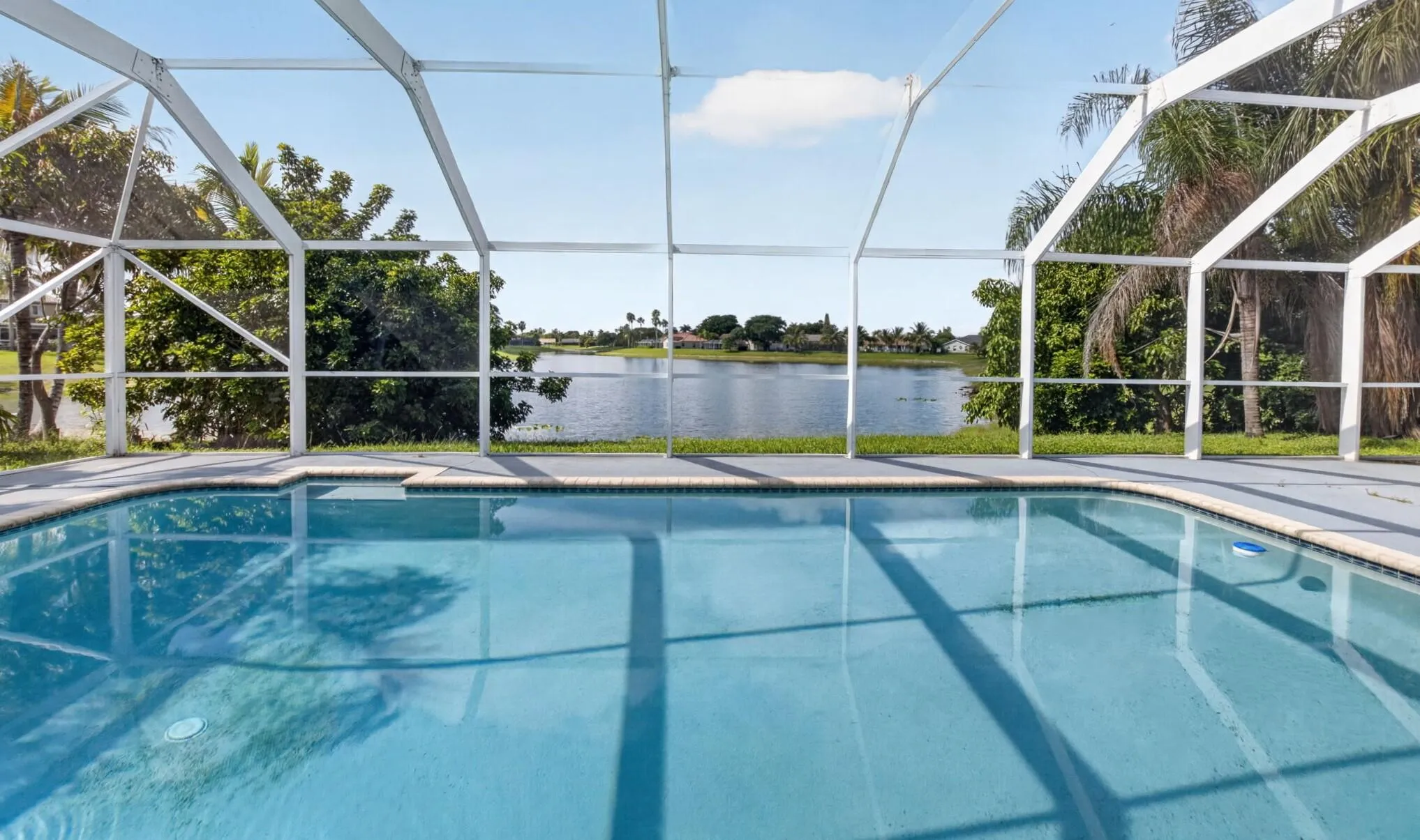 Pool Lake Views