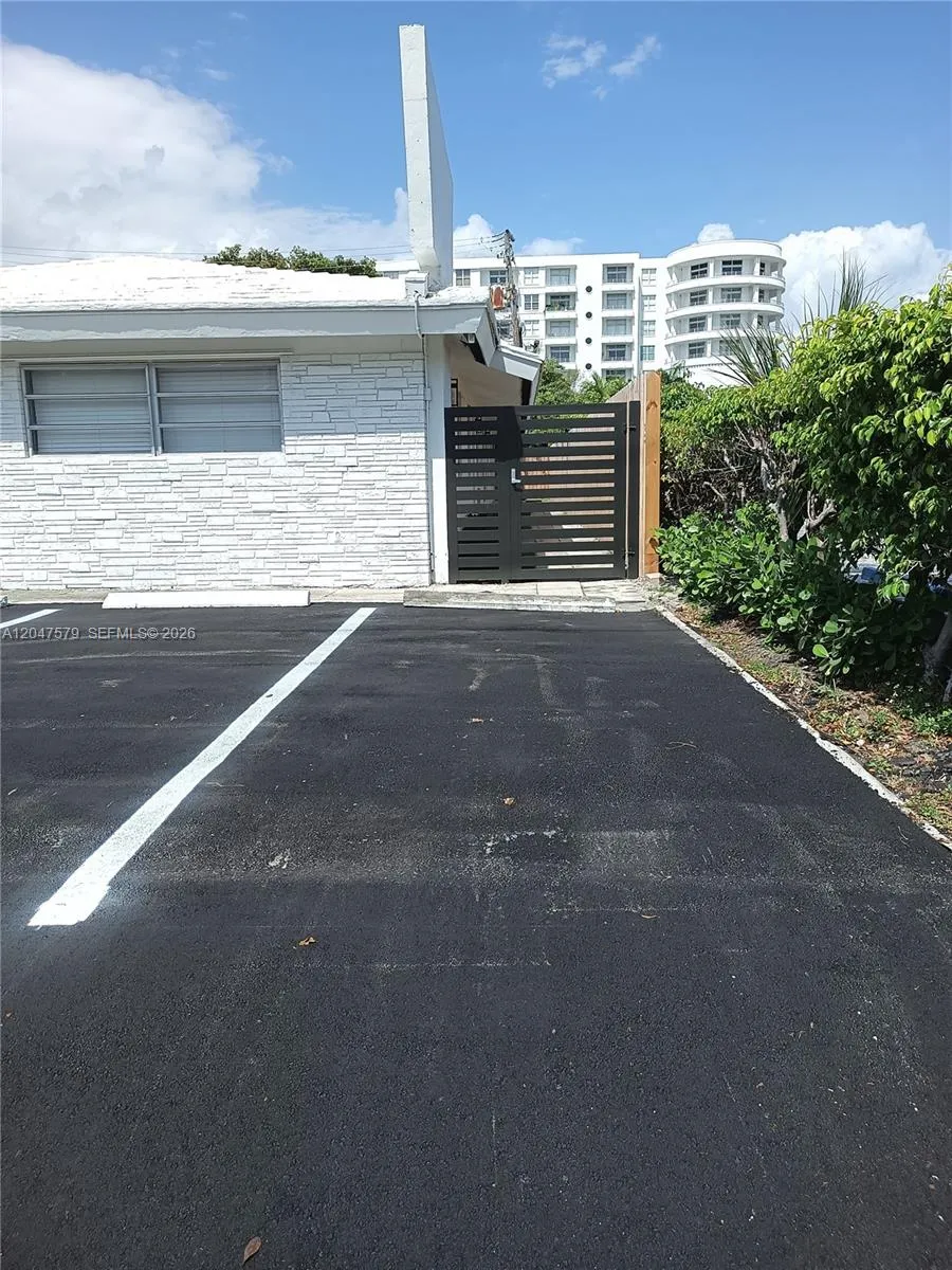gated entrance