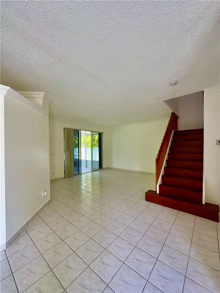 Stairs & Living Room