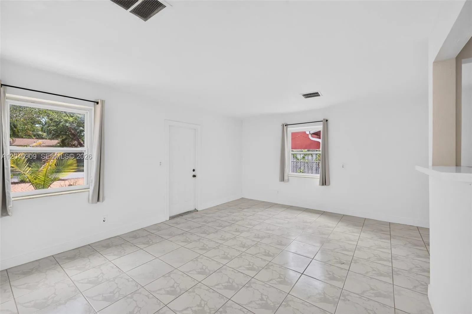 Updated tile flooring