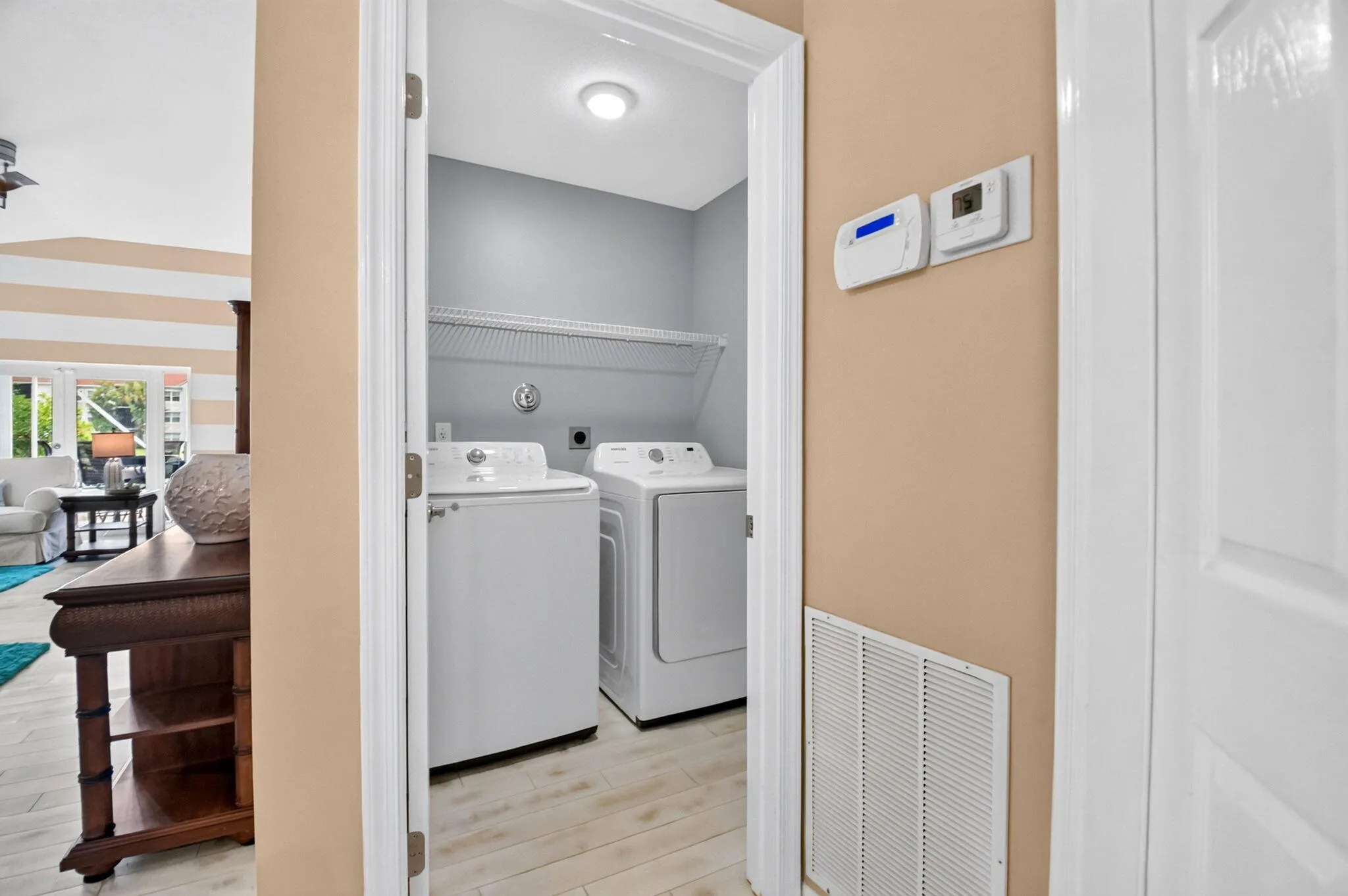 interior laundry room